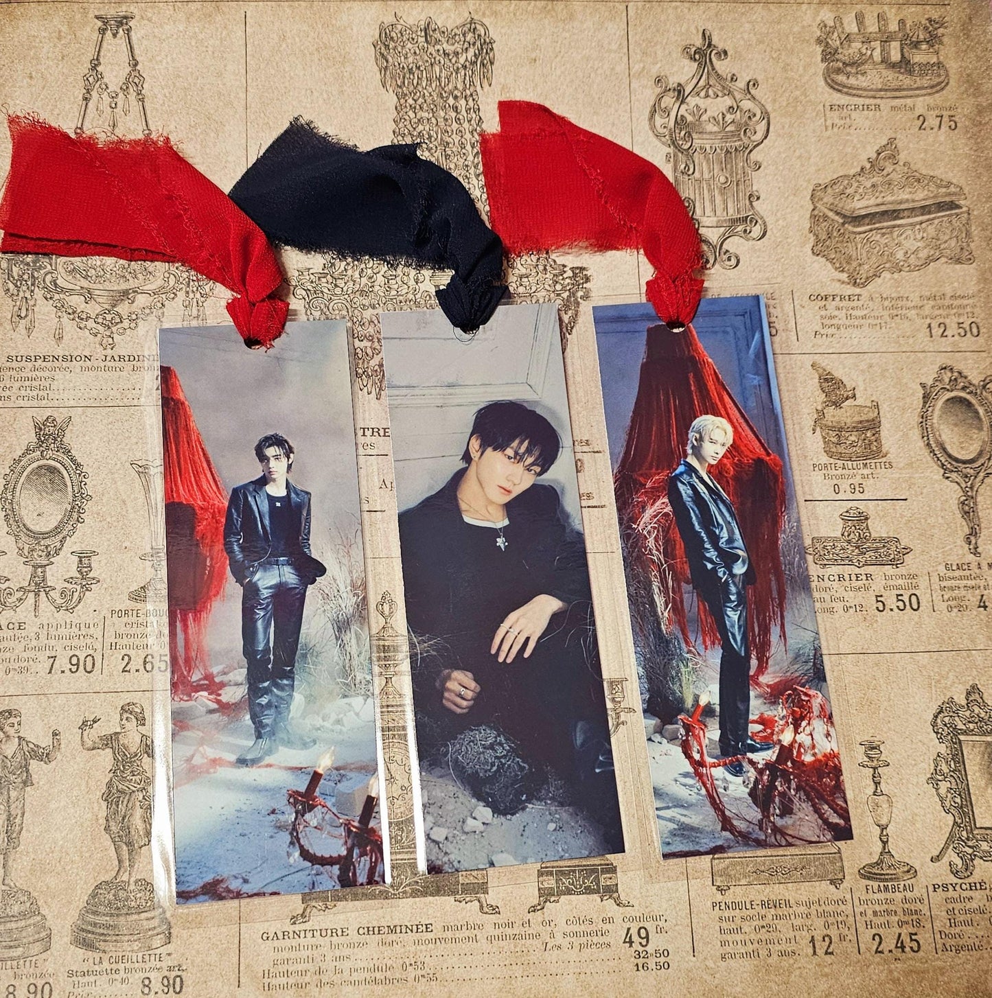 Custom KPOP Bookmarks - EN-Inspired