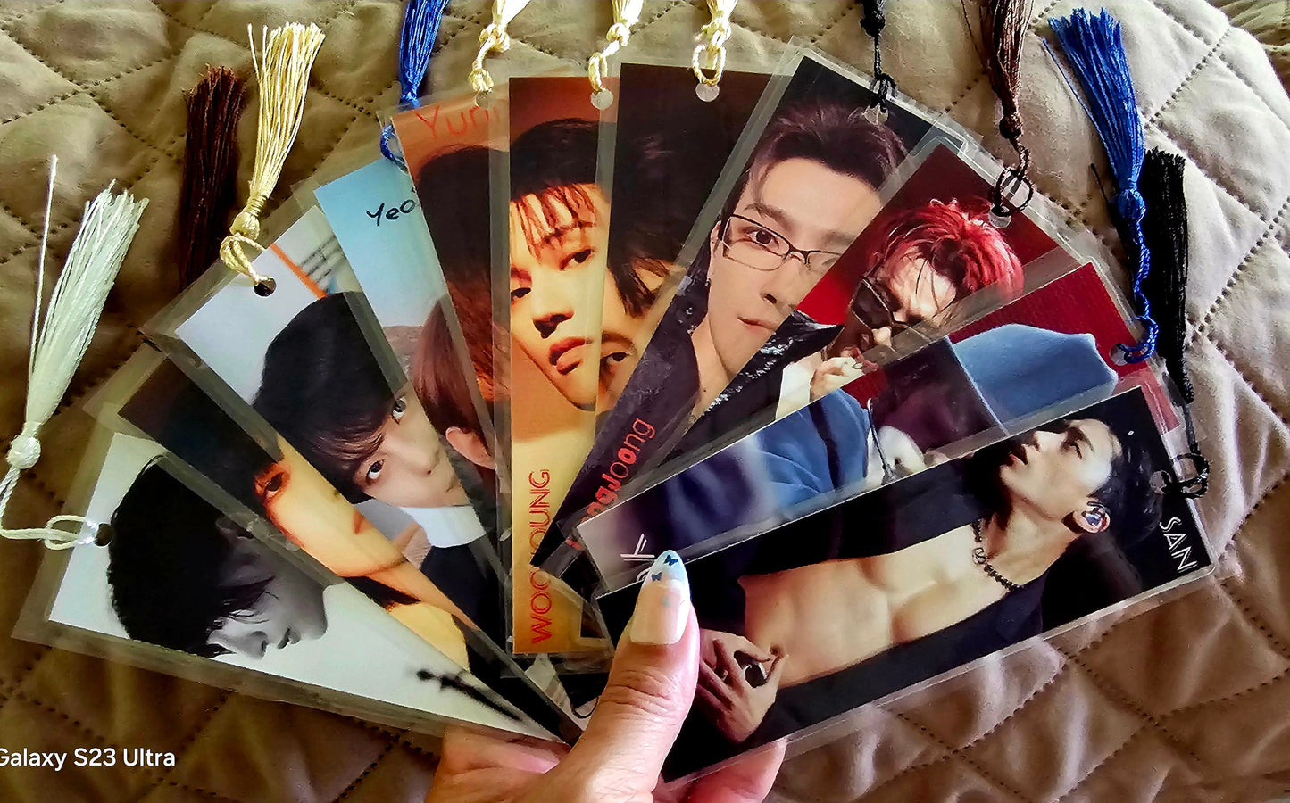 ATEEZ Inspired Custom Bookmarks