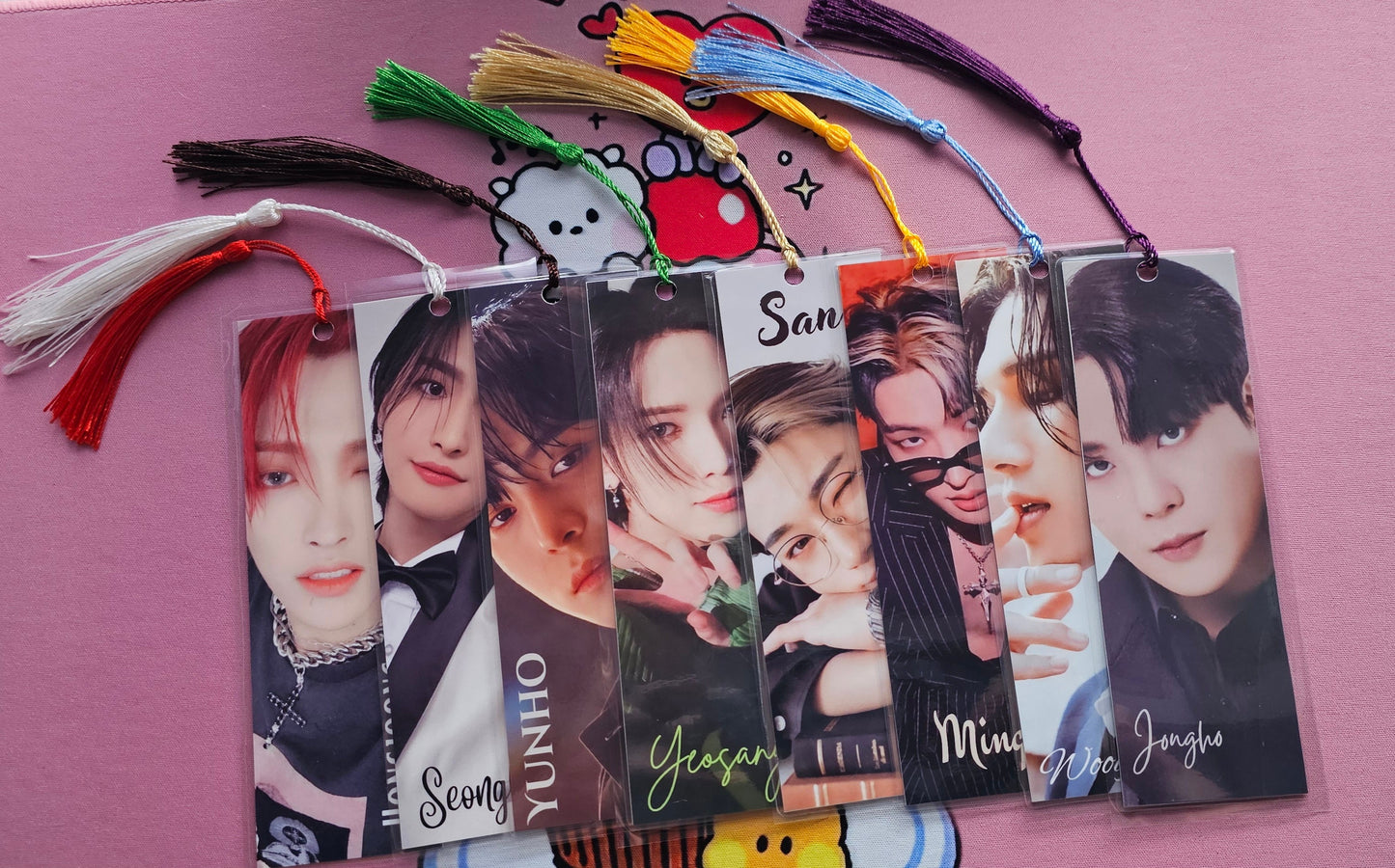ATEEZ Inspired Custom Bookmarks
