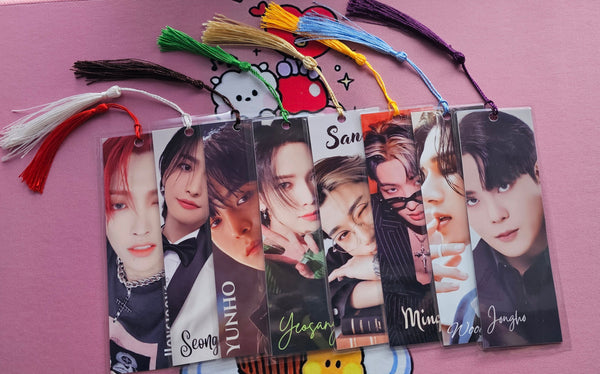 ATEEZ Inspired Custom Bookmarks