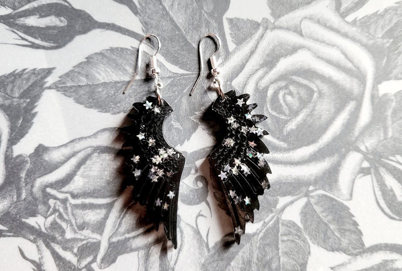 BTS Black Swan Inspired Earrings