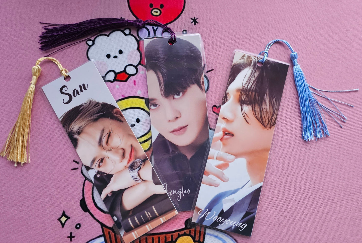 ATEEZ Inspired Custom Bookmarks