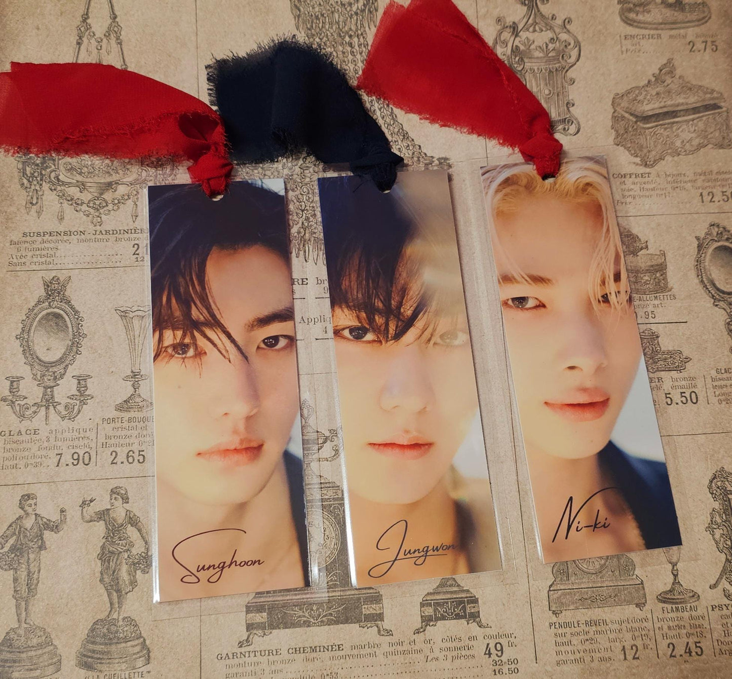 Custom KPOP Bookmarks - EN-Inspired