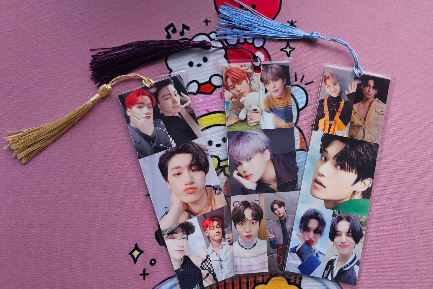 ATEEZ Inspired Custom Bookmarks