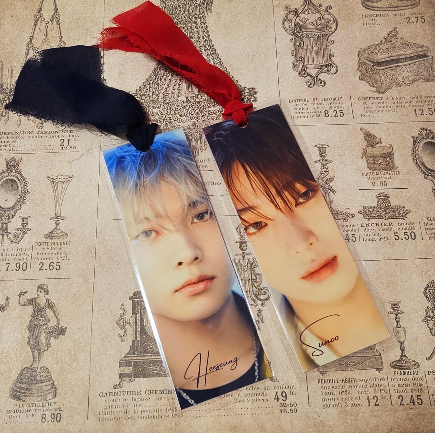 Custom KPOP Bookmarks - EN-Inspired
