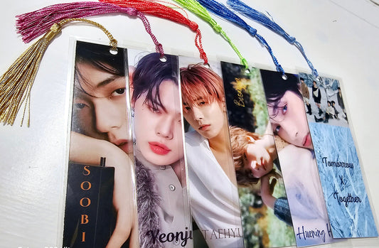 KPOP Custom Inspired Bookmarks - TXT