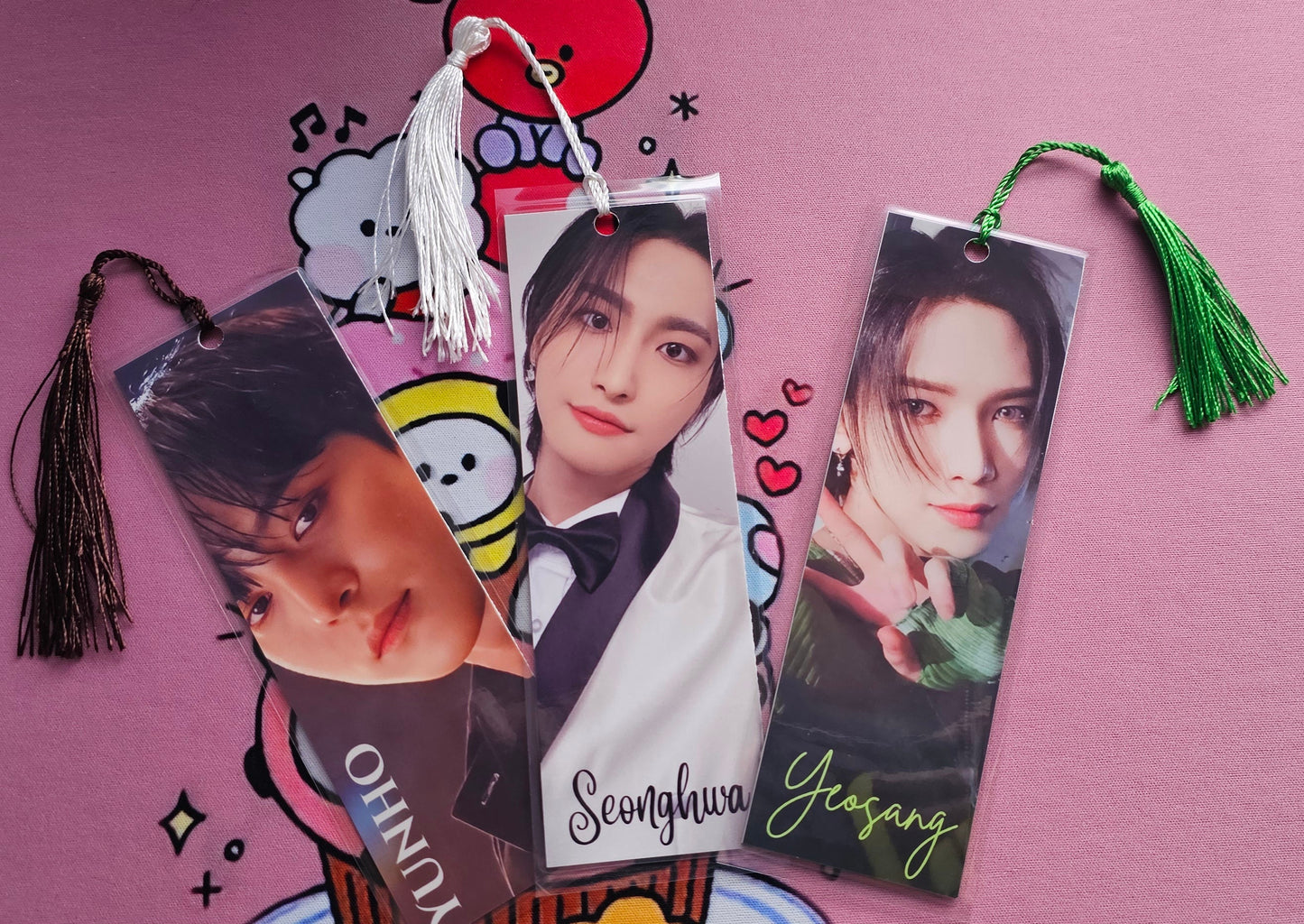 ATEEZ Inspired Custom Bookmarks
