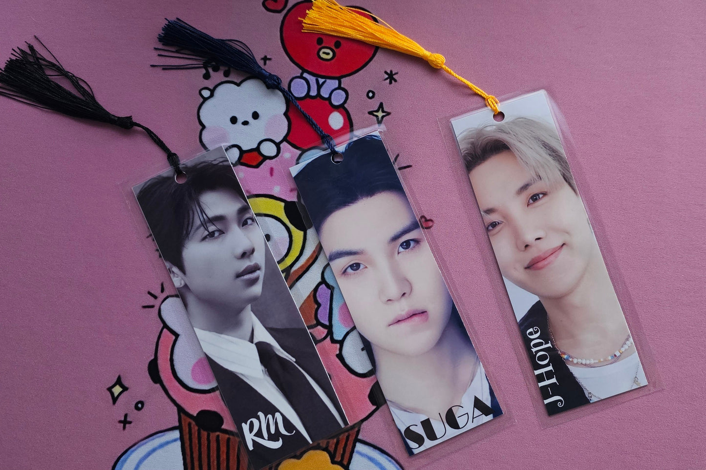 KPOP Bookmarks - OT7 INSPIRED