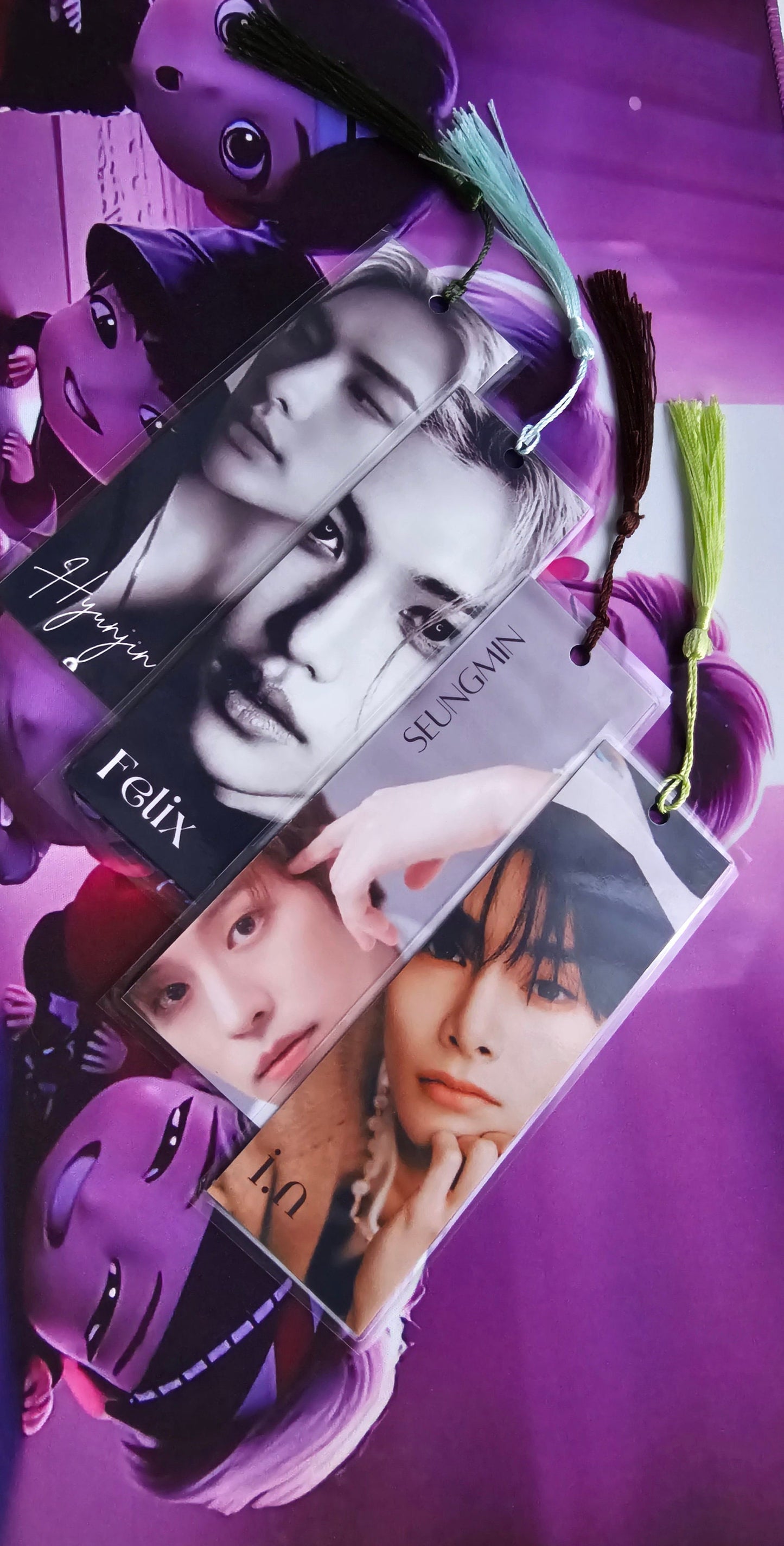 SKZ Inspired Custom Bookmarks