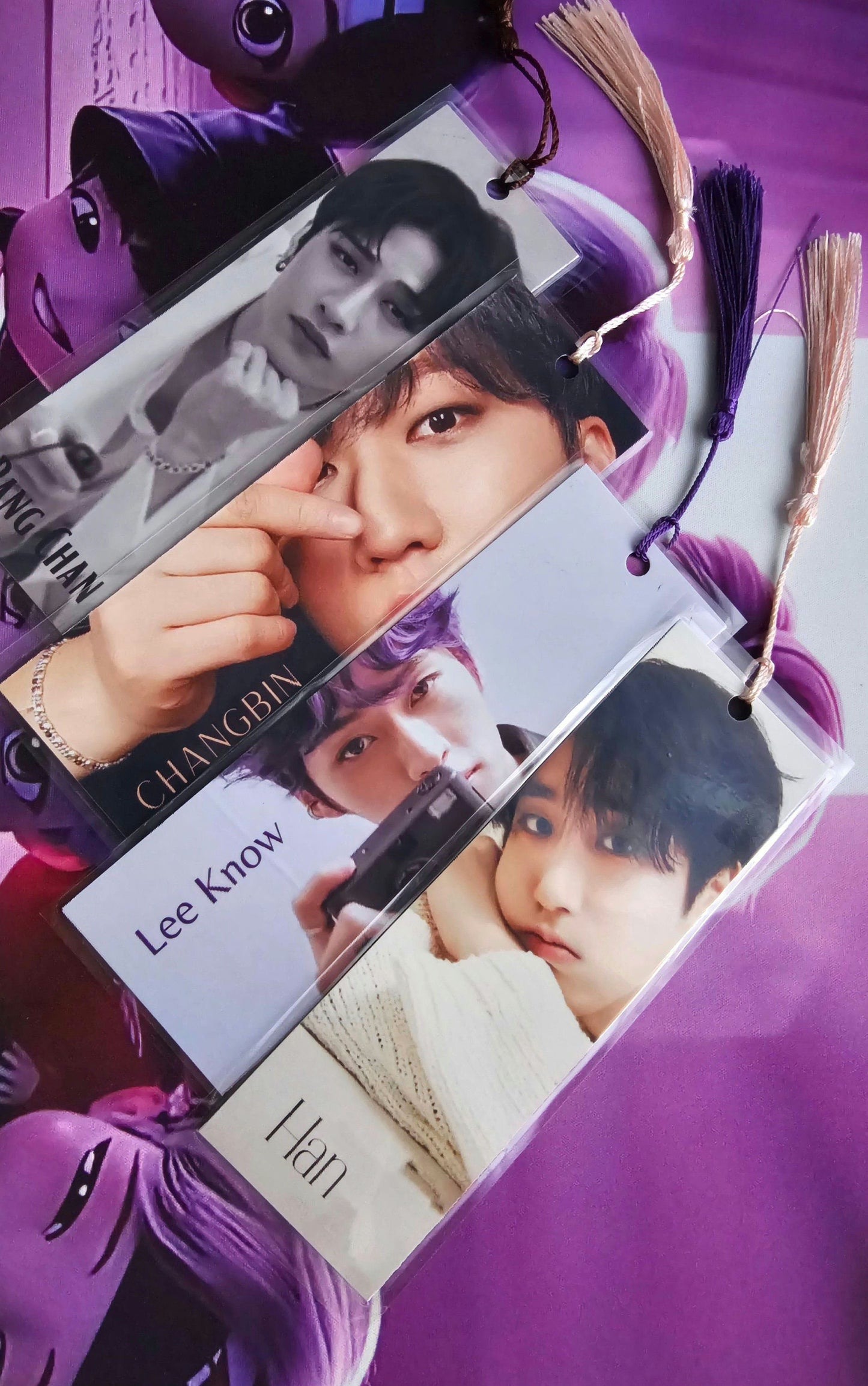SKZ Inspired Custom Bookmarks