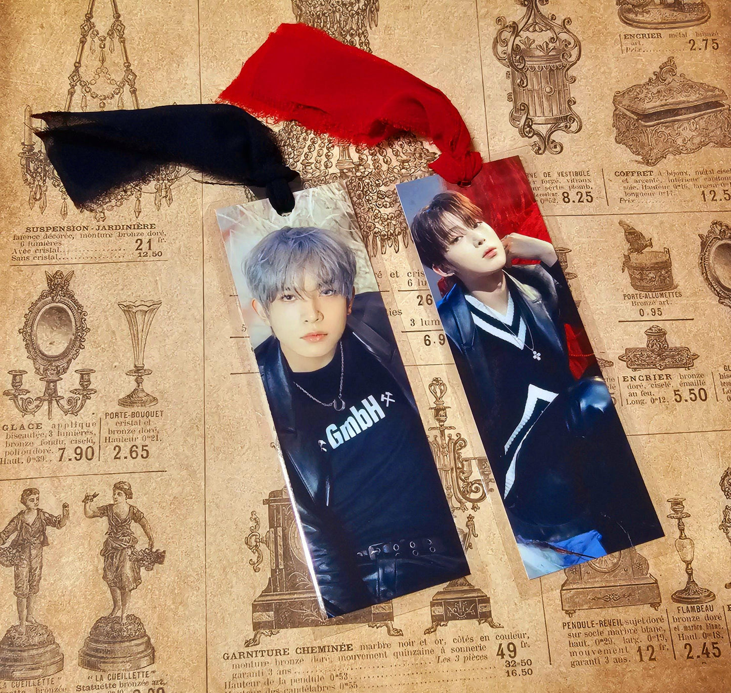 Custom KPOP Bookmarks - EN-Inspired