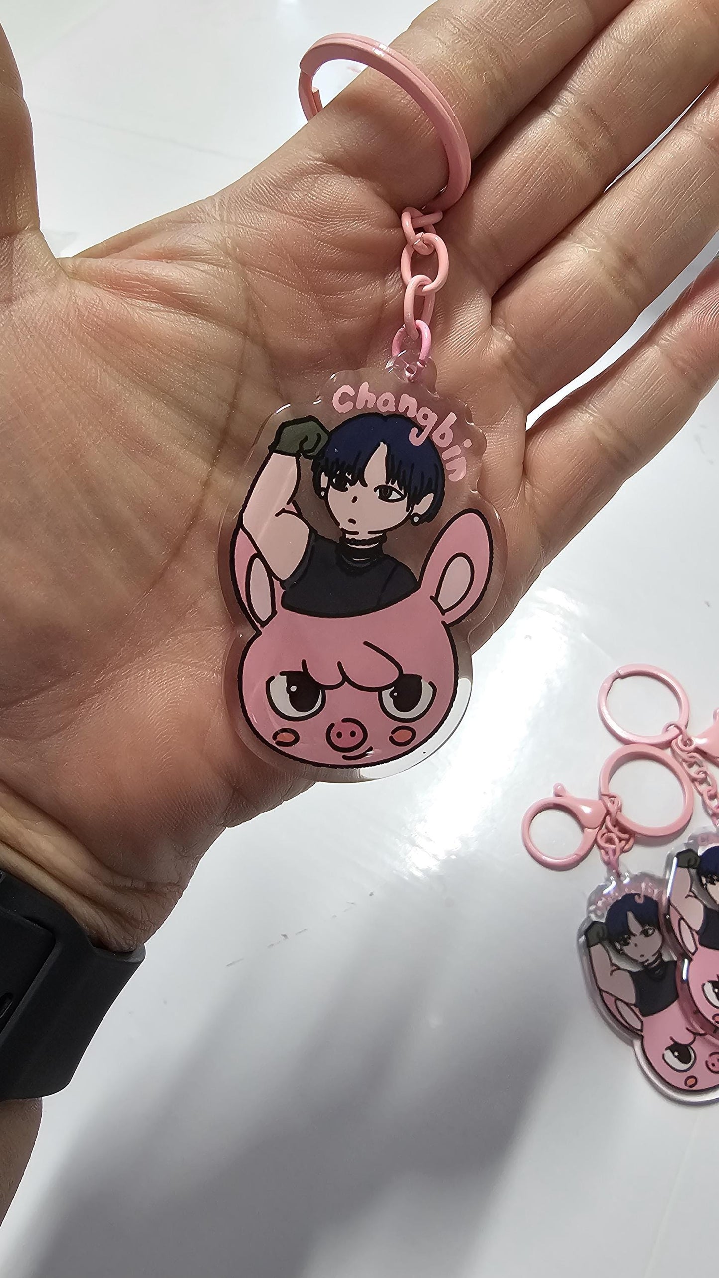 KPOP Inspired Acrylic Keychains (CHANGBIN)