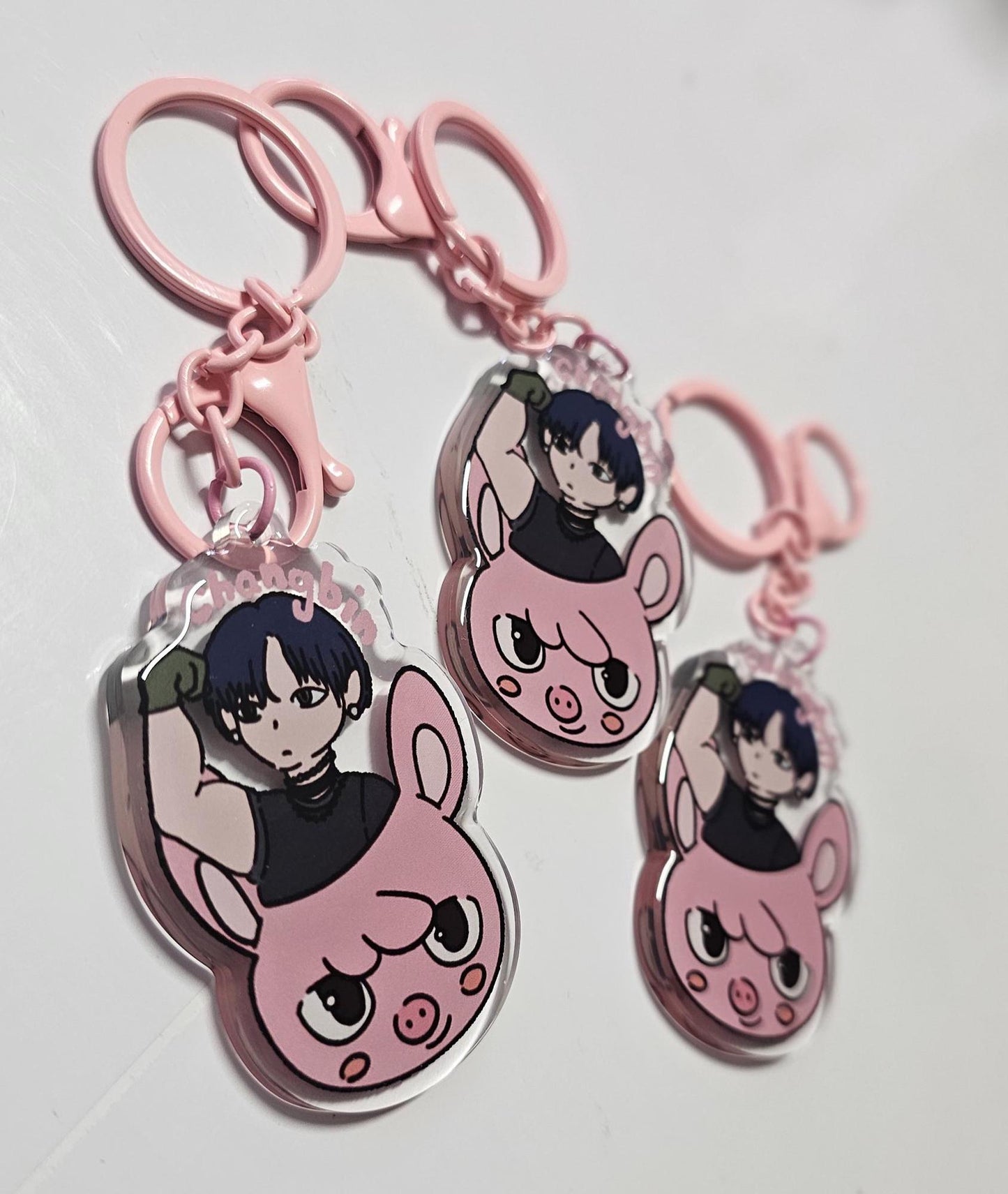 KPOP Inspired Acrylic Keychains (CHANGBIN)