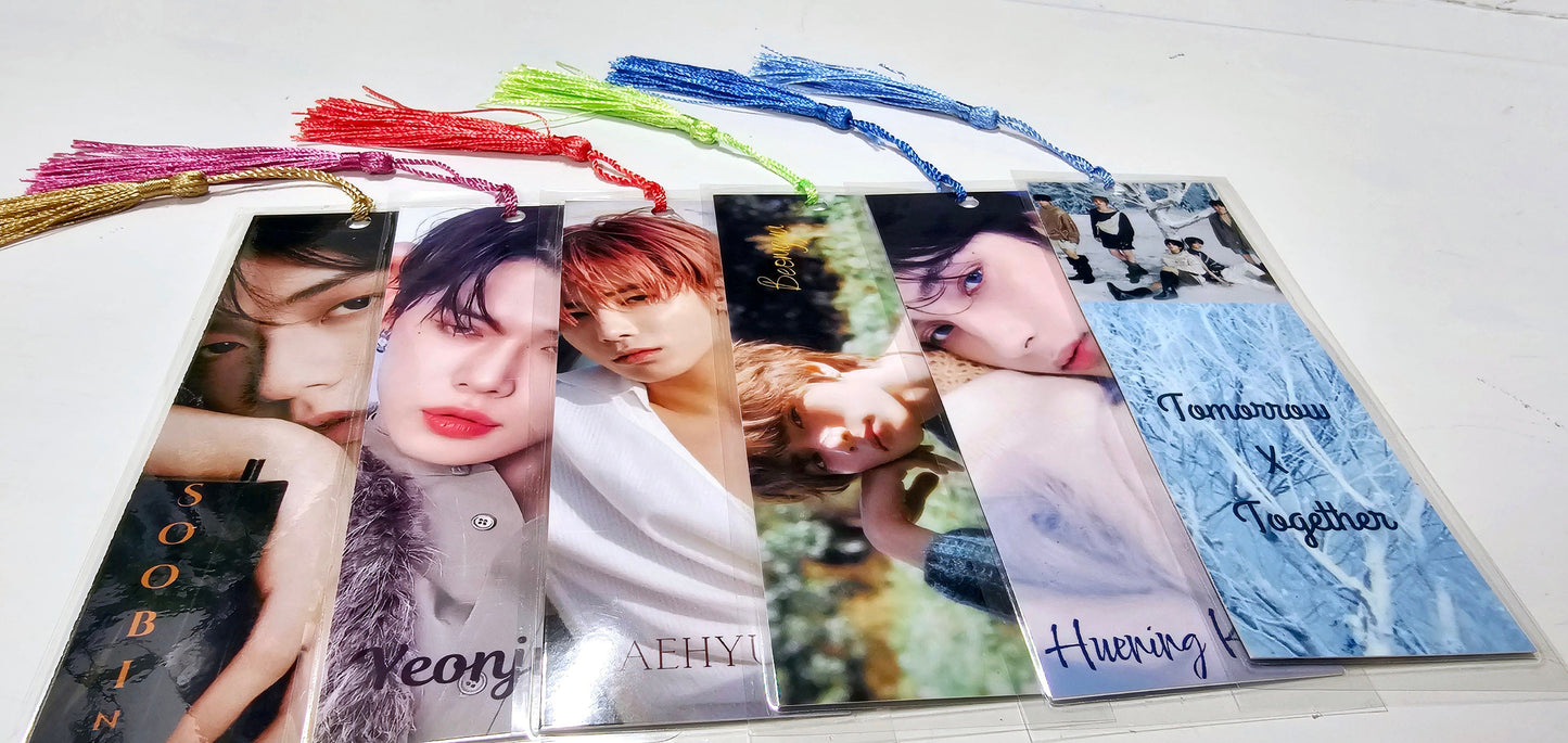 KPOP Custom Inspired Bookmarks - TXT