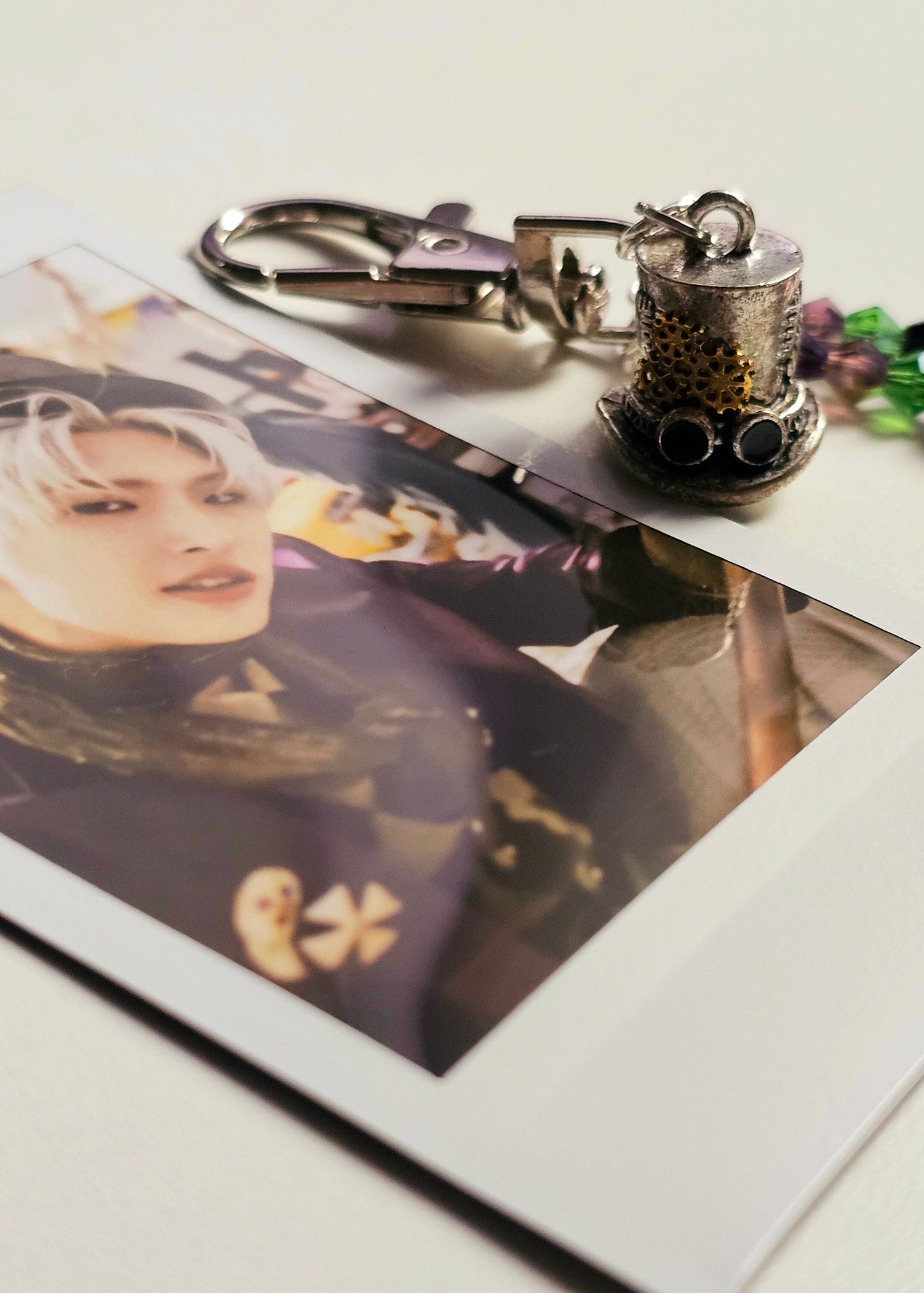 ATEEZ MINGI Inspired Charm with Mingi Polaroid