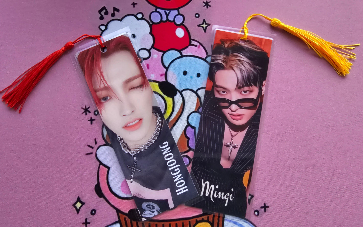 ATEEZ Inspired Custom Bookmarks