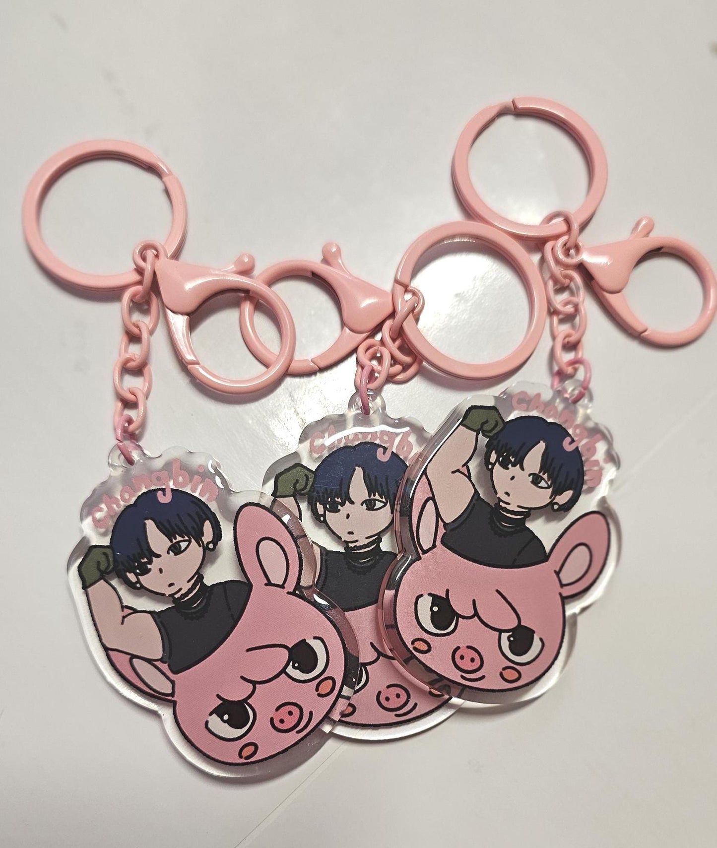 KPOP Inspired Acrylic Keychains (CHANGBIN)
