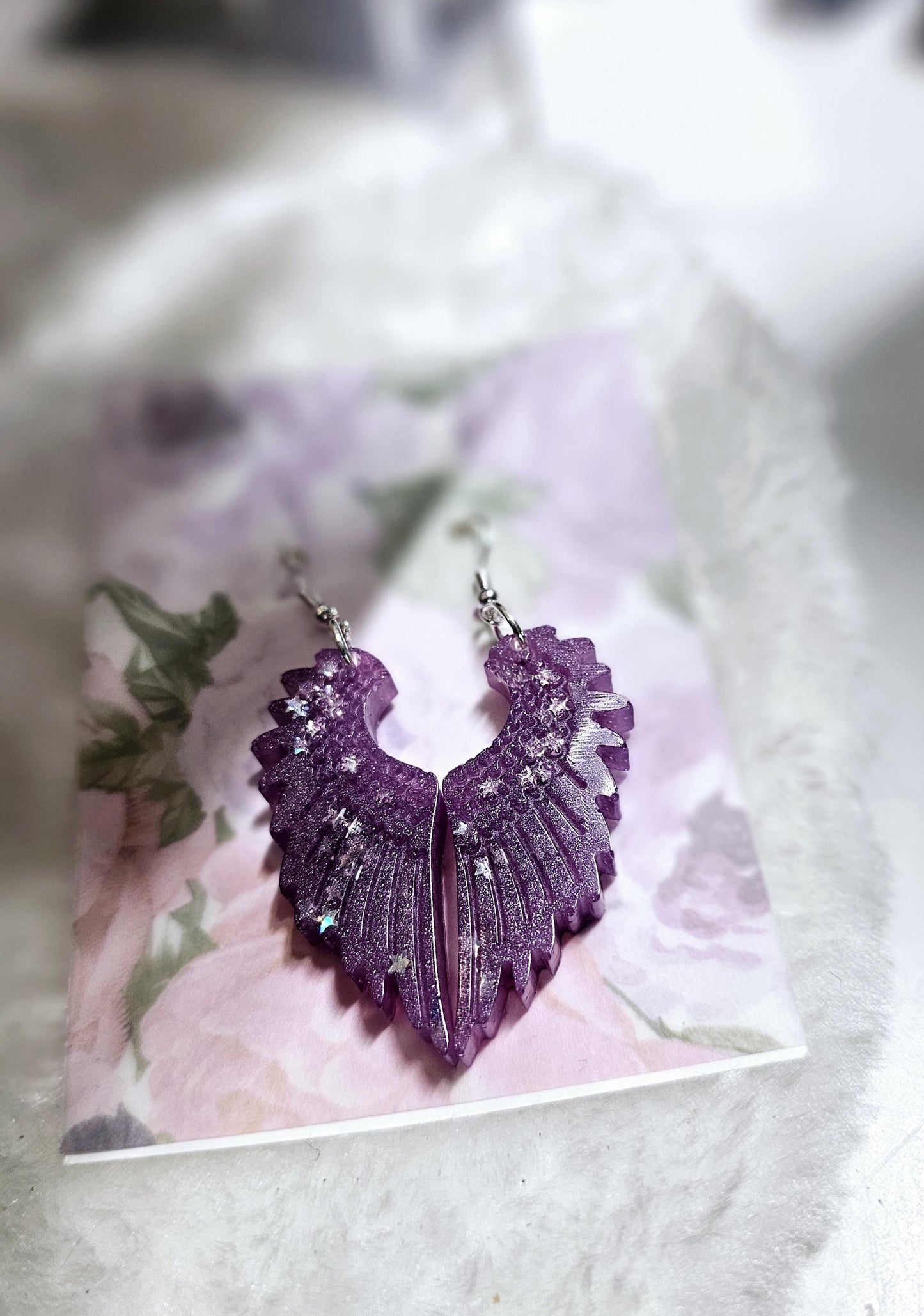 BTS Black Swan Inspired Earrings