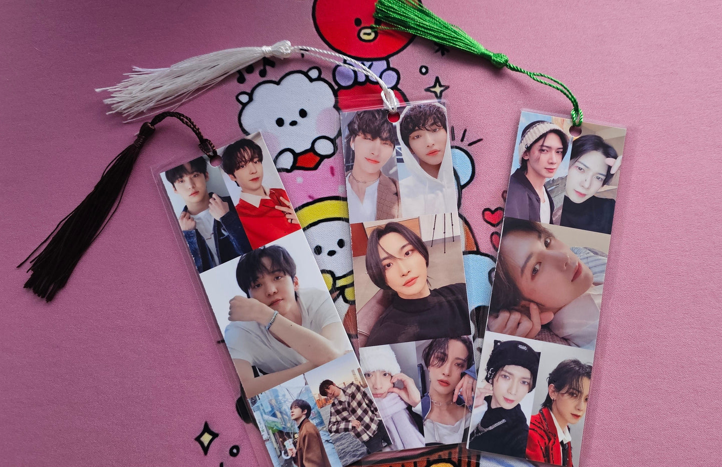 ATEEZ Inspired Custom Bookmarks
