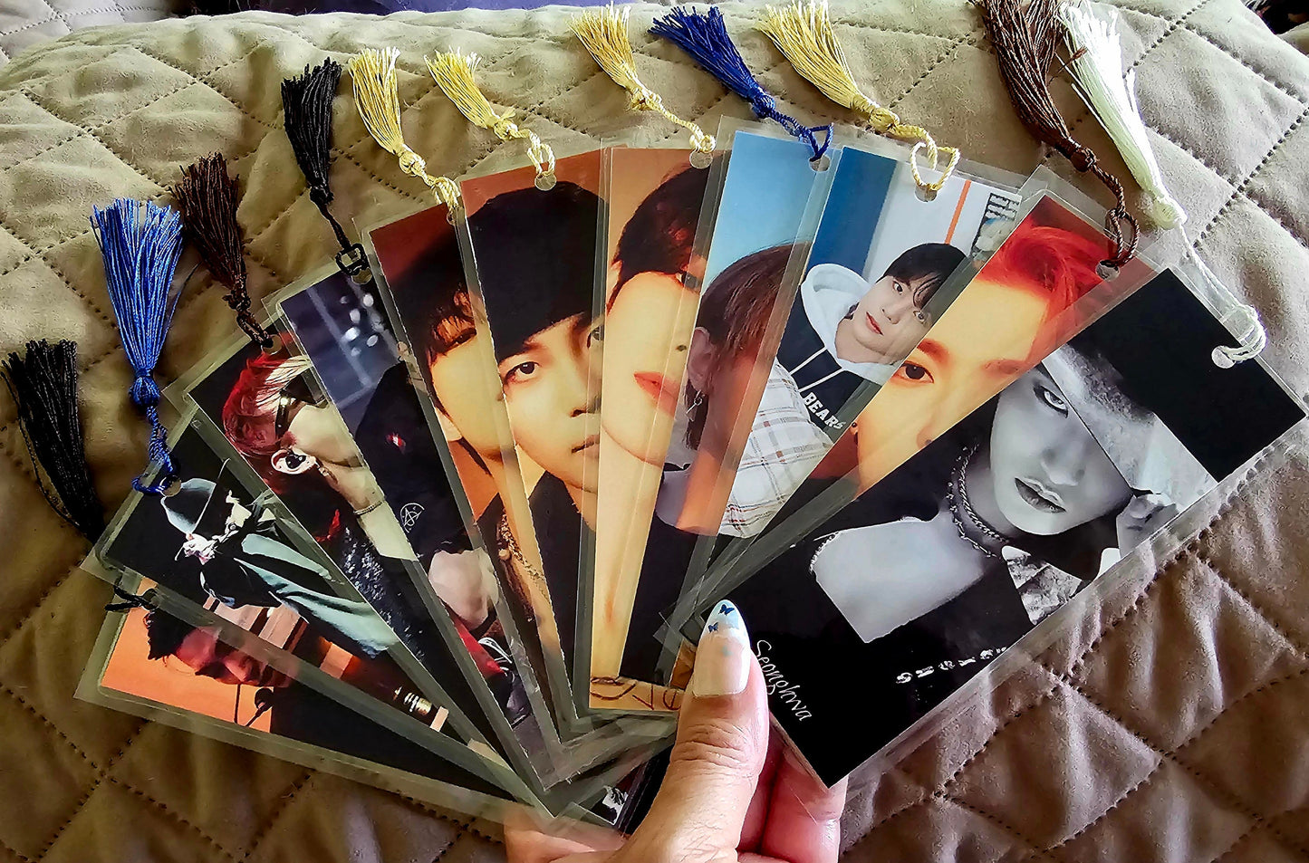 ATEEZ Inspired Custom Bookmarks