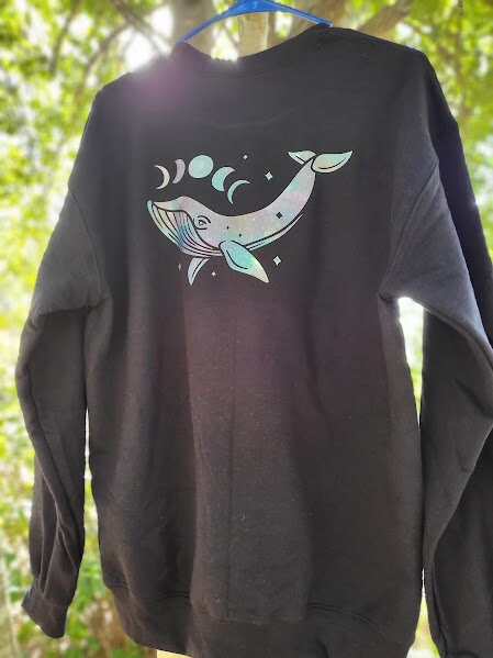 KPOP Inspired Sweatshirt or Tee - Whale Themed